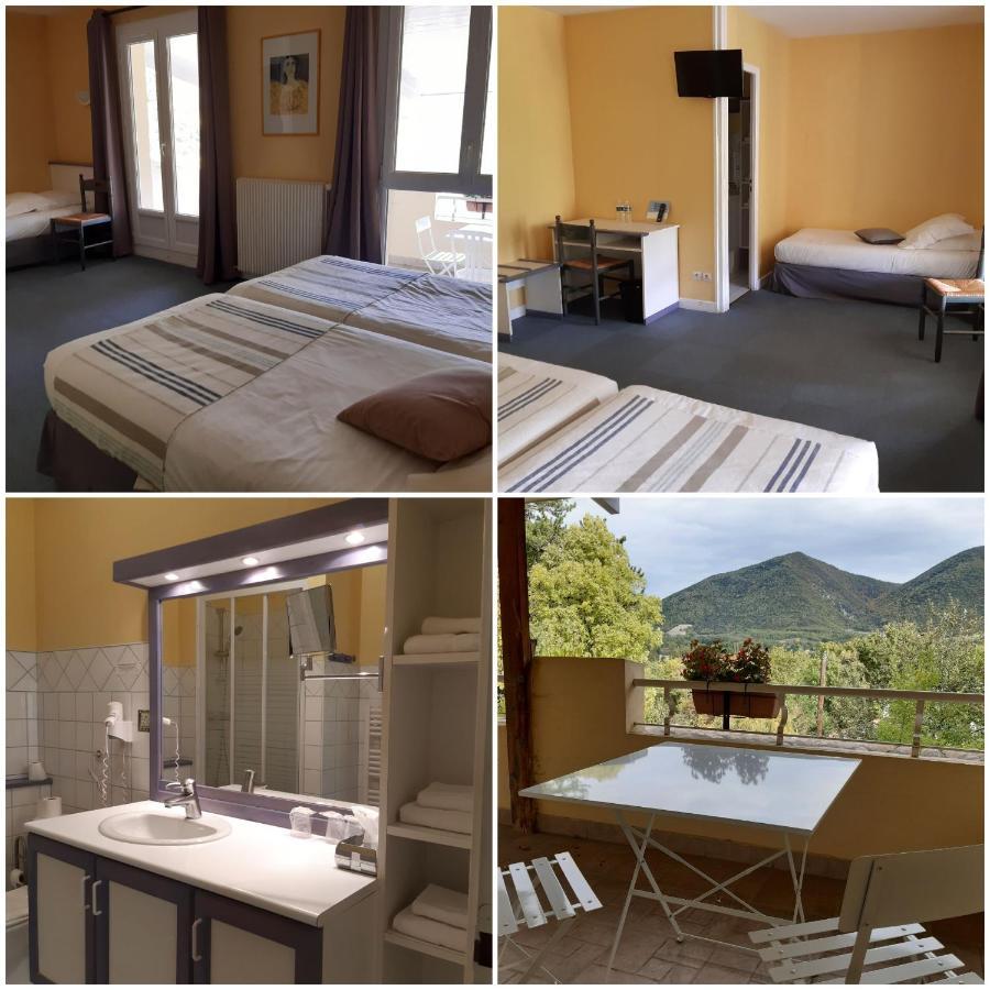 Logis Hotel Le Relais Du Serre Dieulefit Bagian luar foto