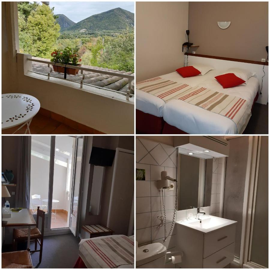 Logis Hotel Le Relais Du Serre Dieulefit Bagian luar foto